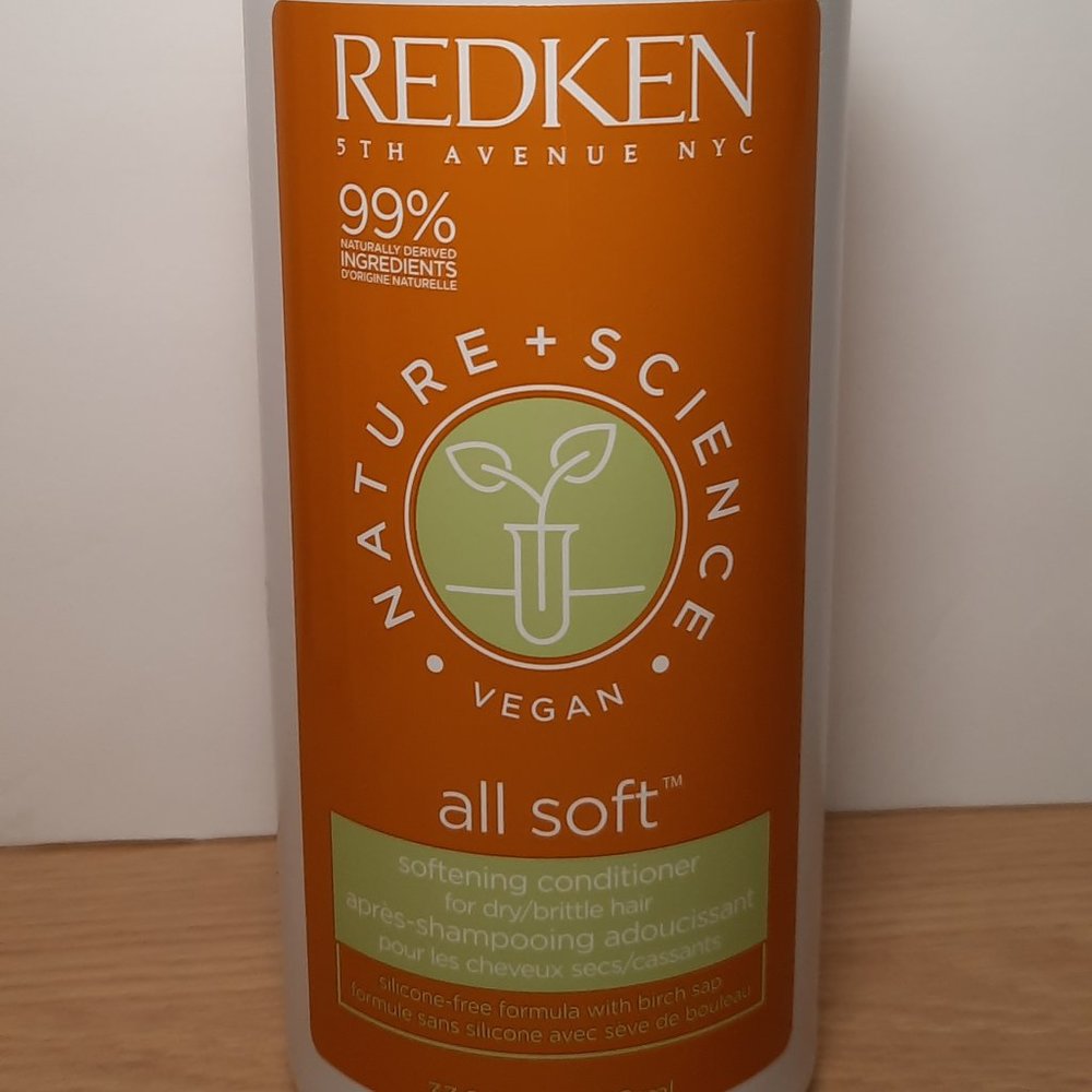 Redken Nature + Science Vegan All Soft Conditioner 33.8oz New!!